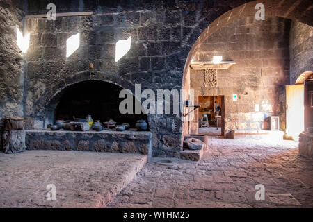 Grande cucina al Monastero di Santa Catalina su Calle Granada Granada (Street), Arequipa, Perù Foto Stock