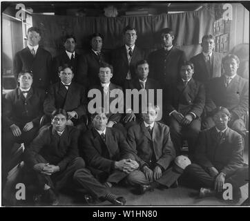 Eventualmente Carlisle Indian School football team Foto Stock