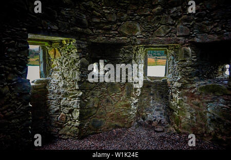 Kilchurn Castle (KC) Foto Stock