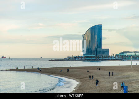 Vela W Hotel In San Sebastian Spiaggia Di Barcellona