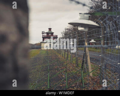 A Buchenwald campo di concentramento KZ Buchenwald, Ettersberg, Weimar, Thüringen, Germania Foto Stock