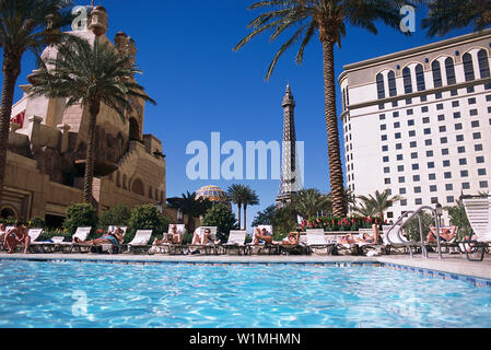 Aladdin Hotel & Casino, Las Vegas in Nevada, STATI UNITI D'AMERICA Foto Stock