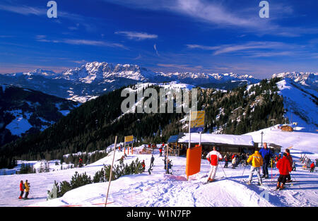 Salzburger Sportwelt, Austria Foto Stock