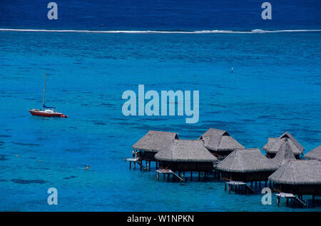 Sofitel Coralia Ia Ora Hotel, Moorea Franz. Polynesien Foto Stock