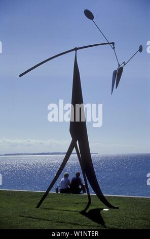 Il Museo Louisiana, Humlebaek, Seeland Danimarca Foto Stock