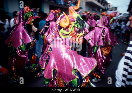 Karneval, La Vega, Dominikanische Republik Karibik Foto Stock