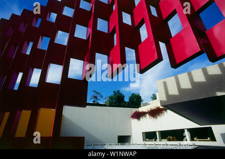 La facciata dell'Hotel Camino Real, Città del Messico, Messico Foto Stock