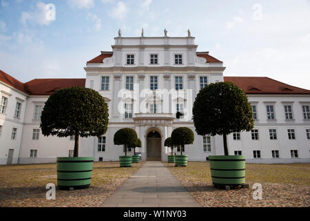 Il castello di Oranienburg, Brandeburgo, Germania Foto Stock