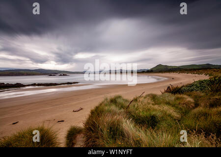 Surat Bay, il Catlins, Isola del Sud, Nuova Zelanda Foto Stock