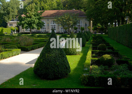 Mondorf les Bains, i giardini del centro termale, LUSSEMBURGO, Europa Foto Stock