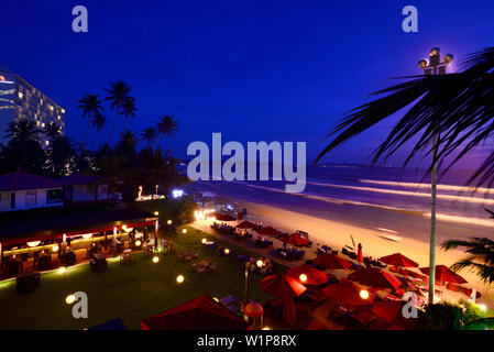 Beachhotel Samaru in Weligama Southcoast, Sri Lanka Foto Stock