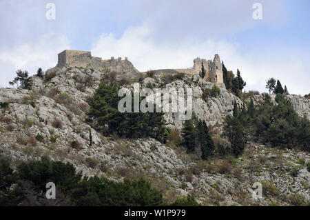 Fortezza di Blagaj, Blagaj, Bosnia e Erzegovina, Bosna i Hercegovina Foto Stock