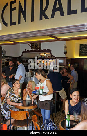 Cafe Centrale, Ledererstrasse, città vecchia, Monaco di Baviera, Baviera, Baviera, Germania Foto Stock