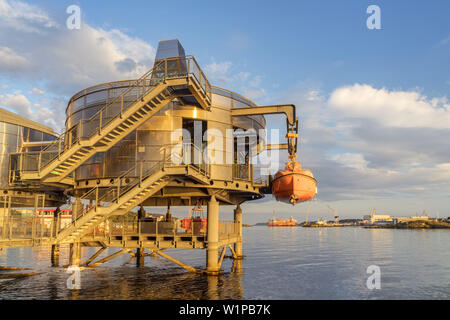 Norwagian museo dell'olio a Stavanger, Jaeren, Rogaland, Fjord Norway, Norvegia meridionale, Norvegia, Scandinavia, Nord Europa, Europa Foto Stock