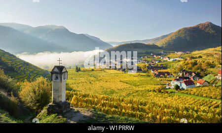 Punta il cancello rosso, rosso Mauerl, Wachau, Austria Inferiore, Austria Foto Stock