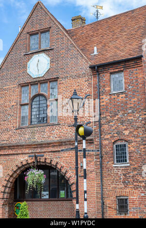 Sala del mercato nella città di Watlington, Oxfordshire, Inghilterra Foto Stock