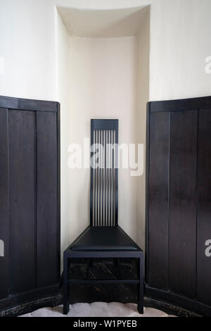 Interno di Hill House progettata per Walter Blackie da Charles Rennie Mackintosh, Helensburgh, Scotland, Regno Unito Foto Stock