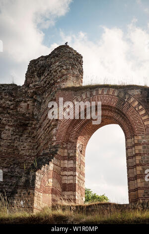 Patrimonio Mondiale UNESCO Trier, bagni imperiali, Trier, Renania-Palatinato, Germania Foto Stock