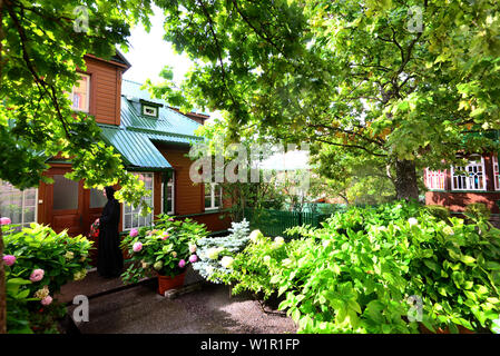 Nunscloister Pühtitsa al lago Peipsi, Estonia Foto Stock