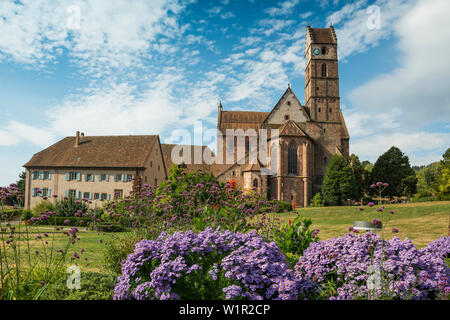 La chiesa del monastero, Alpirsbach, Foresta Nera, Baden-Wuerttemberg, Germania Foto Stock