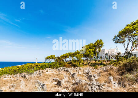 Baia vicino a Porto Christo, Maiorca, isole Baleari, Spagna Foto Stock