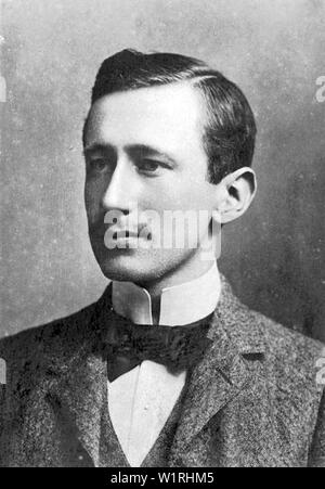 GUGLIELMO MARCONI (1874-1937) inventore italiano e autoradio Pioneer Foto Stock