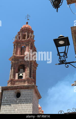 Architettura e fotografie di viaggio da San Miguel De Allende, Guanajuato, Messico. Foto Stock