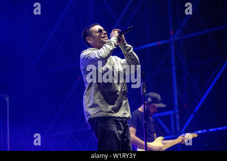 Legnano, Milano Italia il 1 luglio 2019 Gazzelle vivere all'Alcatraz Milano © Roberto Finizio / Alamy Foto Stock