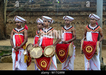 Al Sacred Bo-Tree, Anurathapura,nord dello Sri Lanka Foto Stock