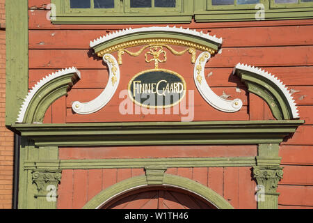 Museo anseatica a Bergen Hordaland, Norvegia meridionale, Norvegia, Scandinavia, Nord Europa, Europa Foto Stock