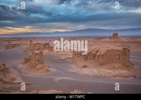 In Kalout Dasht-e deserto Lut, Iran, Asia Foto Stock