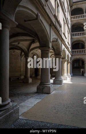 Municipio, sede del governo del Cantone e repubblica di Ginevra, città vecchia, Ginevra, Svizzera Foto Stock