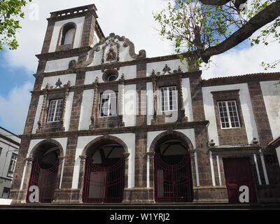 Convento e Igreja da Graça, Ponta Delgada, São Miguel Island, Azzorre, Açores Foto Stock