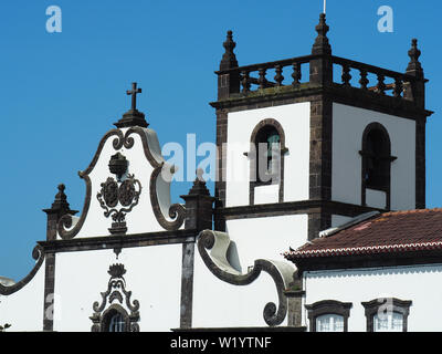 Igreja do Senhor Bom Jesus da Pedra, chiesa, Vila Franca do Campo, São Miguel Island, Azzorre, Açores Foto Stock