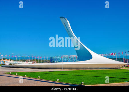 Russia, Sochi - 14 ottobre 2018-Stadium Arena Big in Imereti resort Foto Stock