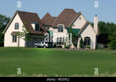 Grande casa moderna in Pennsylvania, STATI UNITI D'AMERICA Foto Stock