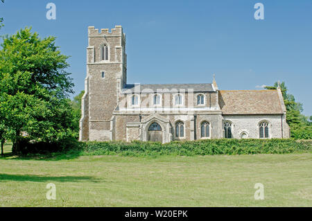 St Mary Magdalene Church, Hilton, Cambridgeshire Foto Stock