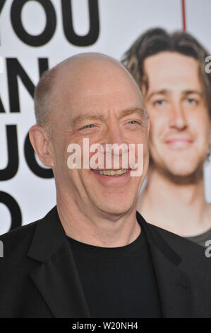 LOS ANGELES, CA. 17 marzo 2009: JK Simmons presso il Los Angeles premiere del suo nuovo film "ti amo, Man' al Mann del villaggio del teatro, Westwood. © 2009 Paul Smith / Featureflash Foto Stock