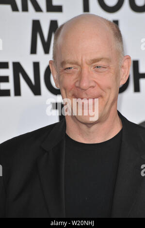 LOS ANGELES, CA. 17 marzo 2009: JK Simmons presso il Los Angeles premiere del suo nuovo film "ti amo, Man' al Mann del villaggio del teatro, Westwood. © 2009 Paul Smith / Featureflash Foto Stock