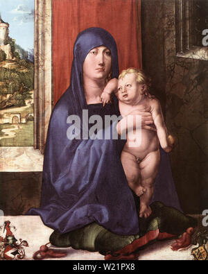 Albrecht Dürer - Madonna bambino Madonna Haller 1498 Foto Stock