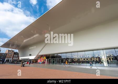 Stedelijk Museum Amsterdam, Museo Internazionale di Arte e Design moderno, Amsterdam, Olanda Settentrionale, Paesi Bassi Foto Stock