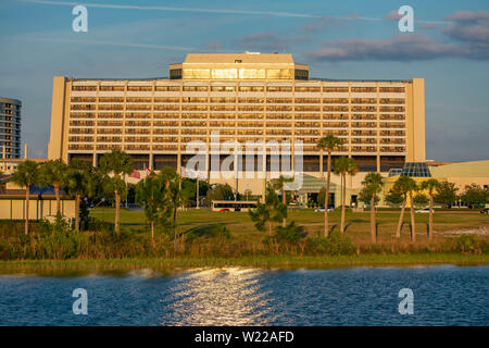 Orlando, Florida. Giugno 03. 2019. Vista panoramica del contemporaneo nel Resort Walt Disney World area Foto Stock