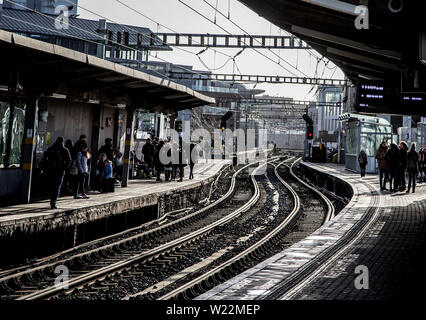 Treno di Dublino Foto Stock