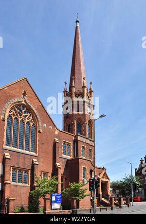 Trinità Regno Chiesa Riformata, Beaconsfield Rd, St Albans, Hertfordshire, Inghilterra, Regno Unito Foto Stock