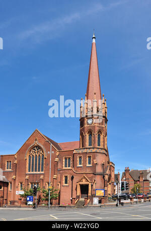 Trinità Regno Chiesa Riformata, Beaconsfield Rd, St Albans, Hertfordshire, Inghilterra, Regno Unito Foto Stock