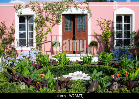 Piante tropicali nel sogno della Indianos giardino, un giardino show all'Hampton Court Palace Garden Festival, East Molesey, Surrey, Regno Unito Foto Stock