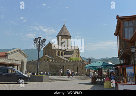 La Georgia paese viaggi turistici in evidenza Foto Stock