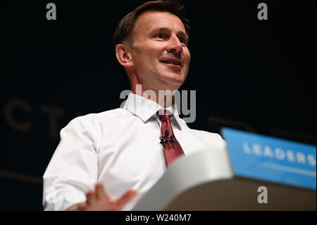 Perth, Scozia, Regno Unito, 05, luglio 2019. Direzione del Partito conservatore Jeremy Hunt risolve una leadership hustings elezione per i membri del partito. © Ken Jack / Alamy Live News Foto Stock