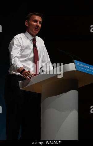 Perth, Scozia, Regno Unito, 05, luglio 2019. Direzione del Partito conservatore Jeremy Hunt risolve una leadership hustings elezione per i membri del partito. © Ken Jack / Alamy Live News Foto Stock