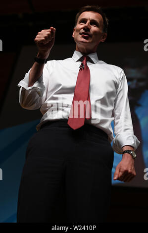 Perth, Scozia, Regno Unito, 05, luglio 2019. Direzione del Partito conservatore Jeremy Hunt risolve una leadership hustings elezione per i membri del partito. © Ken Jack / Alamy Live News Foto Stock